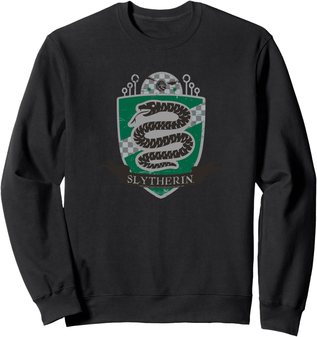 Harry Potter Slytherin Quidditch Crest Sweatshirt