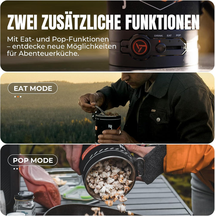 Wasserkocher, Tragbarer Wasserkocher für Kaffee und Tee, Mini-Teekessel aus Edelstahl 304, 240V, Sch