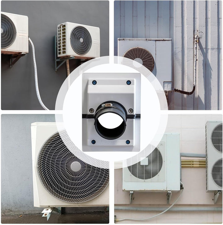 HVAC Wanddurchführung Und Leitungsabdeckung - Isolierband für AC Leitungen im Aussenbereich,Zubehör