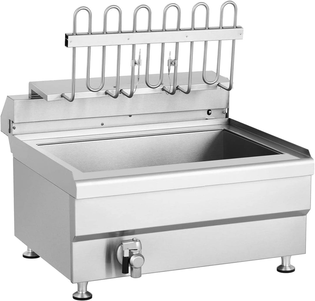 Royal Catering RCBG 30-2-B STH Fettbackgerät Fritteuse Friteuse Gastronomie (24 Liter, 9000 W, 400 V
