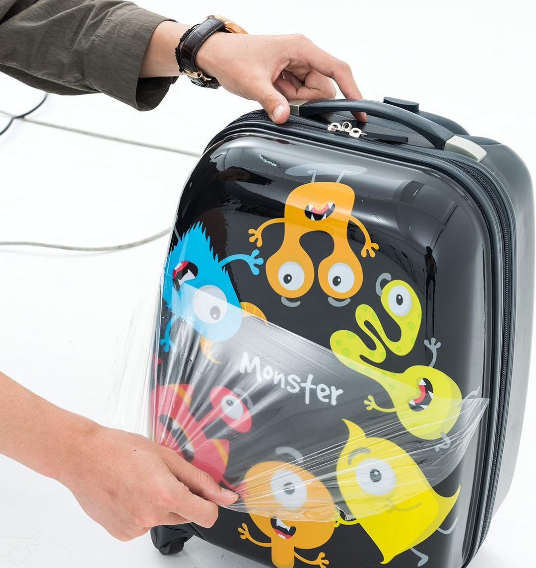 DREAMADE 2 TLG. Kinderkoffer & Rucksack, 16” +12” Kinderkofferset, Kindertrolley Kindergepäck, Handg