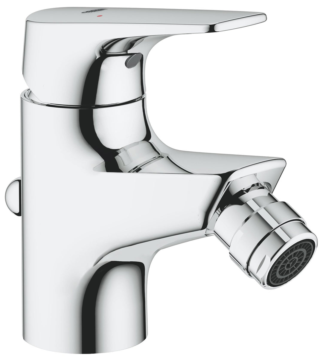 Grohe Bauflow Bidet, mit Zugstange, 23754000, Chrom Chrom Bidetbatterie, Chrom Bidetbatterie