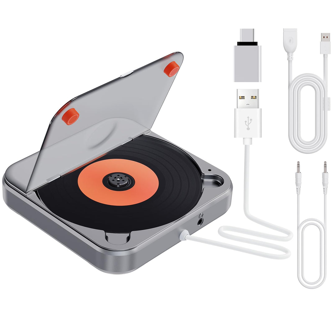 CD Player Auto mit USB/AUX-Anschluss, CENXINY Externer CD-Player