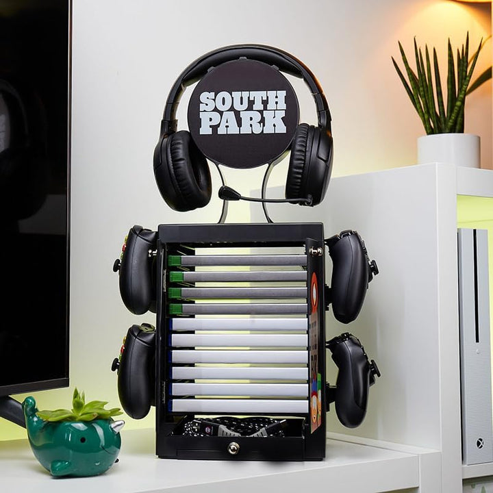 Numskull Offizieller South Park Gaming Locker Controller Halter &amp; Headset Ständer für PS5, Xbox Seri