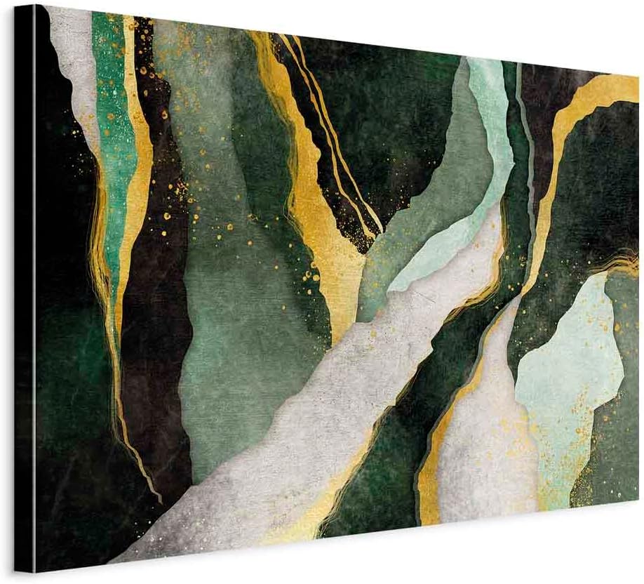 murando - Bilder Abstrakt 120x80 cm Leinwandbild 1 tlg Kunstdruck modern Wanbilder XXL Wanddekoratio