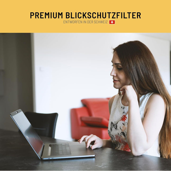 VistaProtect – Premium Blickschutzfilter & Anti-Blaulichtfilter, Privacy Filter Anti Blue Light Blic