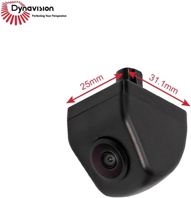 DYNAVISION Auto Rückfahrkamera | Universal Kamera mit 170° horizontalem, 90° vertikalem Weitwinkel,