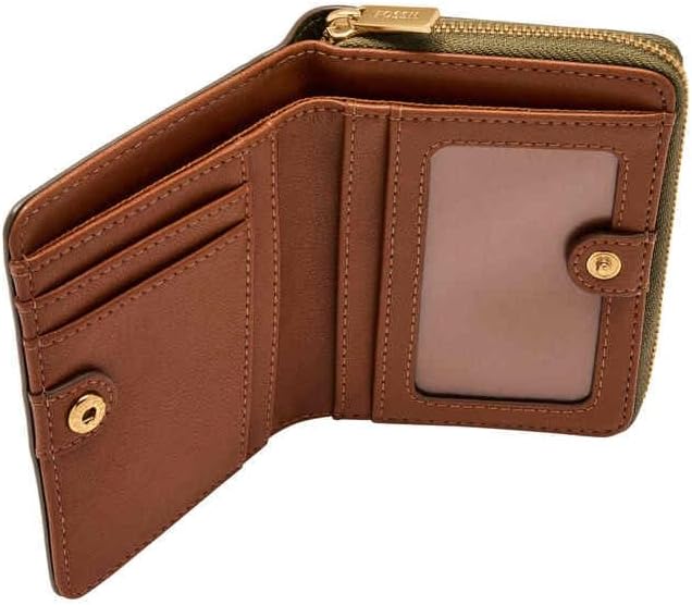 FOSSIL Damen Logan Card Case 10.16 cm L x 1.91 cm W x 7.62 cm H Grün, 10.16 cm L x 1.91 cm W x 7.62