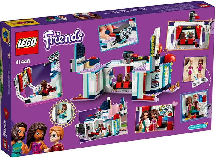 LEGO Friends Heartlake City Movie Theater 41448 Building Kit; Great Birthday Gift for Kids Who Love
