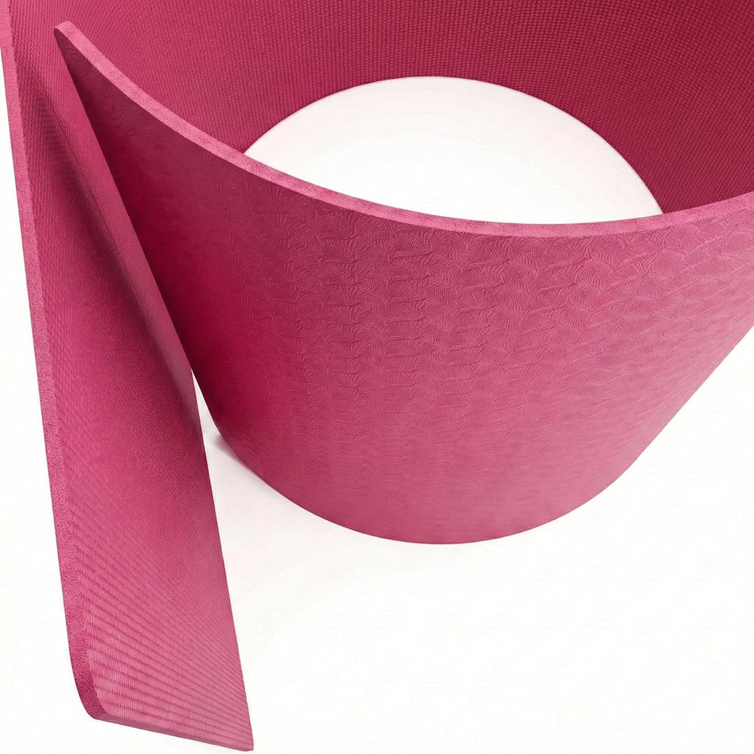 Premium Yoga-Matte aus hautfreundlichem ECO TPE-Material 185 x 60 x 0,6cm (gross) - Boho Style Gymna