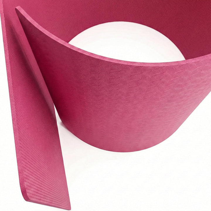Premium Yoga-Matte aus hautfreundlichem ECO TPE-Material 185 x 60 x 0,6cm (gross) - Boho Style Gymna