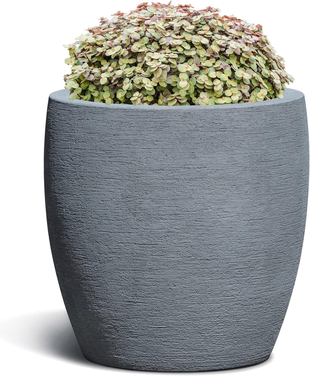 ESCHBACH® Pflanzkübel VASE 50 Stein Grau Rund * 45,5 x 45,5 x 45,5 cm * 10 Jahre Garantie 45,5x45,5x