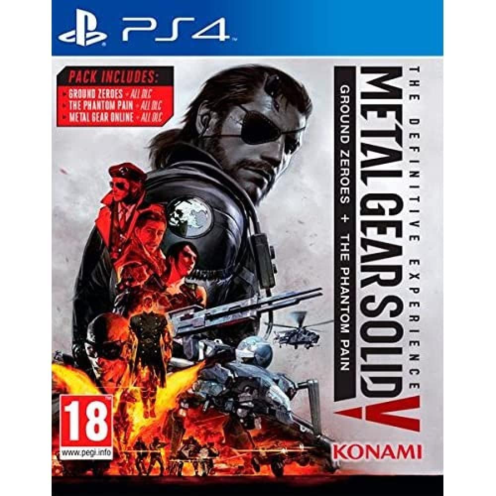 Konami B01MAWML2F,Metal Gear Solid - PS4
