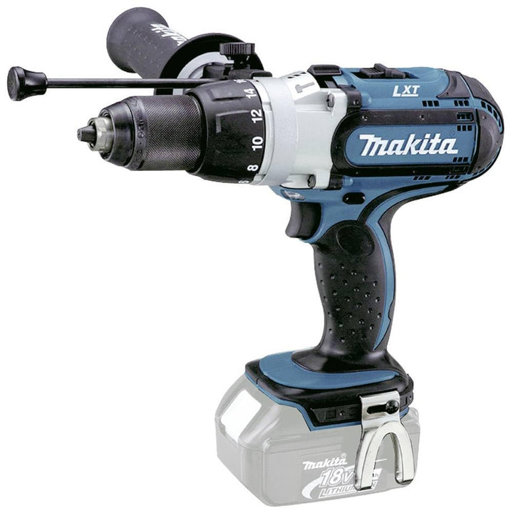 Makita DHP451Z Akku-Schlagbohrschrauber 18 V (ohne Akku, ohne Ladegerät) ohne Akku ohne Ladegerät im