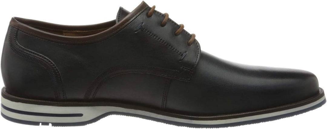 LLOYD Herrenschuh Detroit, moderner Halbschuh aus Leder mit Gummisohle 42 EU Blau Ocean 8, 42 EU Bla