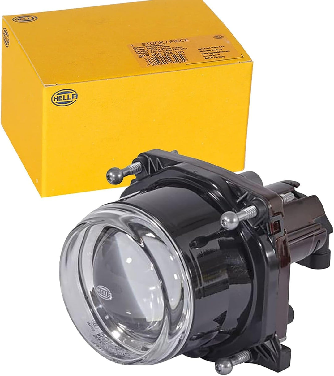 HELLA - DE/Halogen-Hauptscheinwerfer - 90mm Performance - 24V - rund - Referenzzahl: 12.5 - Einbau -