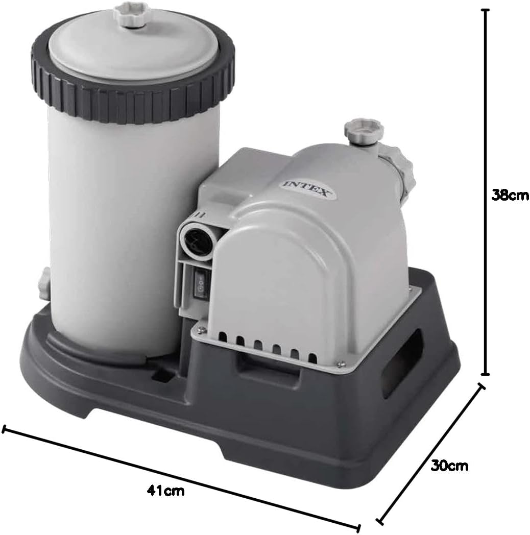 Intex Kartuschenfilter OPTIMO 634T, 9.463 l/h, 360 W, 230V, Anschluss: Ø 38 mm mit Verschraubung 2""