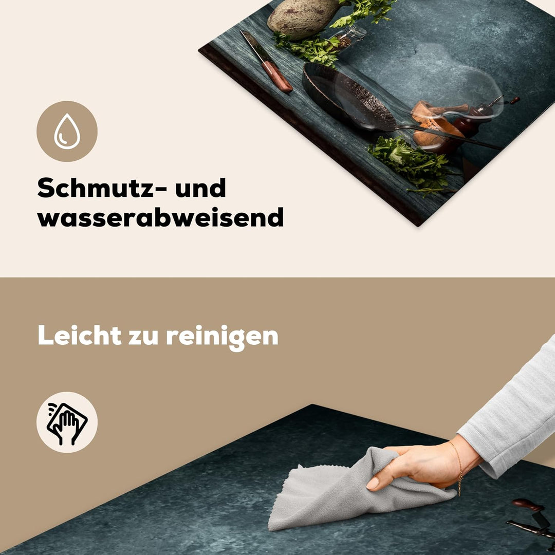 Herdabdeckplatte Einteilig Abdeckplatten Cerankochfeld Abdeckung Ceranfeld Herdplattenabdeckung Indu