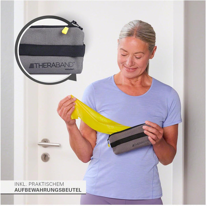 Thera-Band Taschen-Set je 1 x gelb, rot, grün,