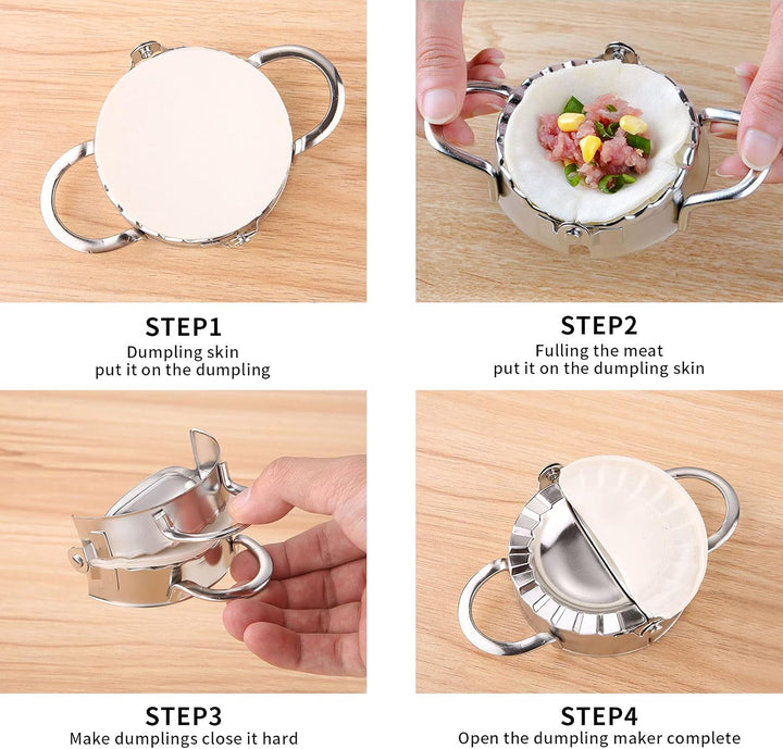 12pcs Ravioli Former,Edelstahl Ravioli Dumpling Maker,Eckige Ravioli-Stempel Former Ravioli Ausstech