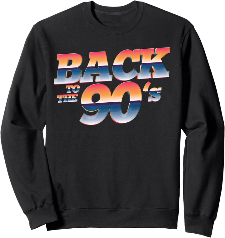 90er Jahre Outfit | Back to the 90s Retro Party Karneval Sweatshirt