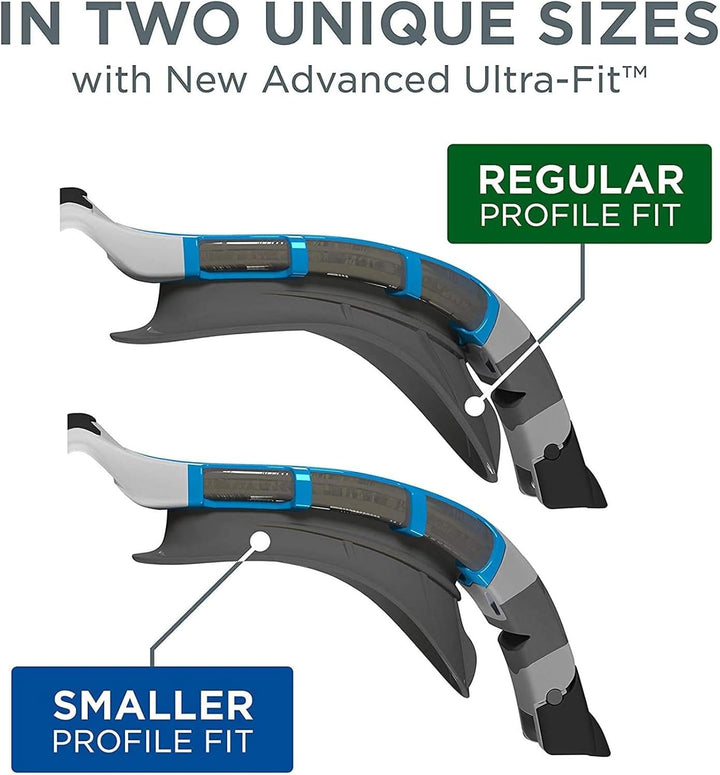 Zoggs Unisex Predator Flex Schwimmbrille (1 Stück), Blue / Blue / Mirrored Blue