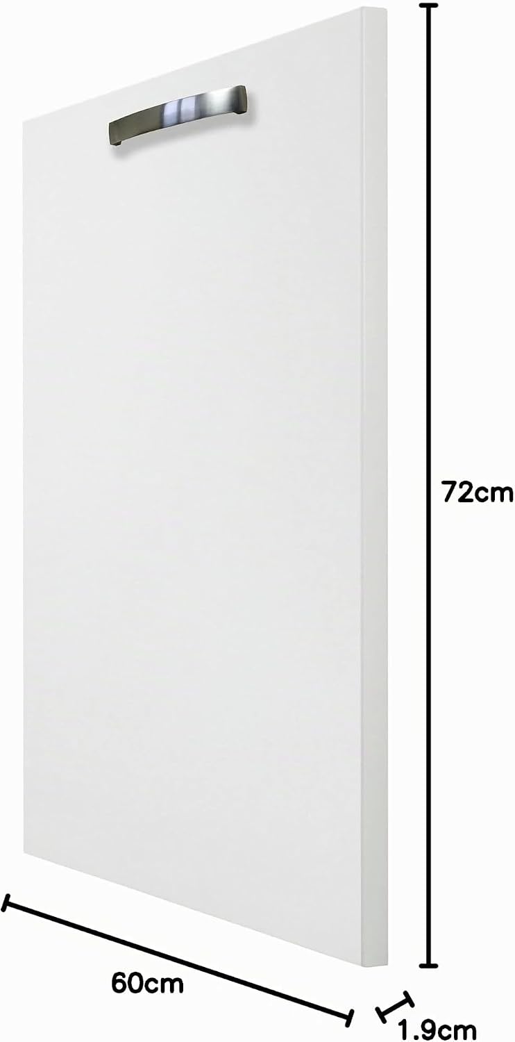 Geschirrspülerfront Frontblende Tür 19mm voll-, teilintegriert oder n. Mass - Tischlerware Qualität
