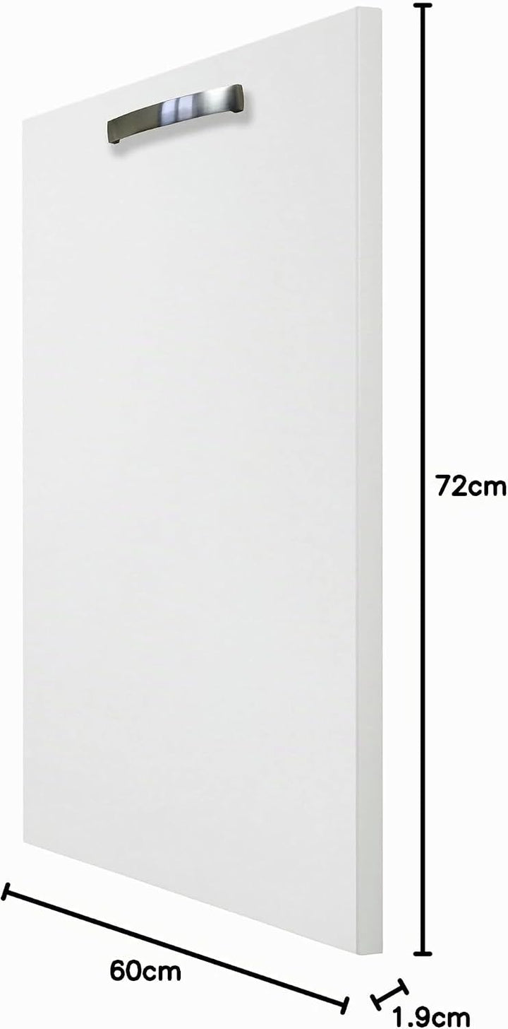 Geschirrspülerfront Frontblende Tür 19mm voll-, teilintegriert oder n. Mass - Tischlerware Qualität