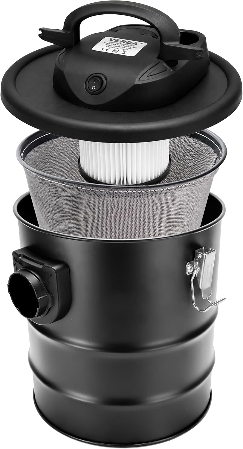 Sellnet Aschesauger 1200W Kaminsauger 15L Blasfunktion DUAL Filter System (SN119)