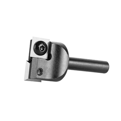 SpeTool Planfräser 8mm Schaft 25mm Schnittdurchmesser Hobelfräser mit Wendeplatten Planfräser für Ob
