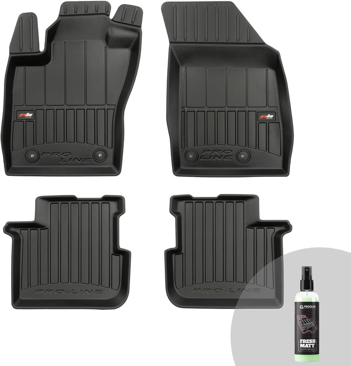 FROGUM ProLine 3D Gummimatten Exklusiven Auto Fussmatten Autofussmatten für FIAT Tipo ab 2015 | Die