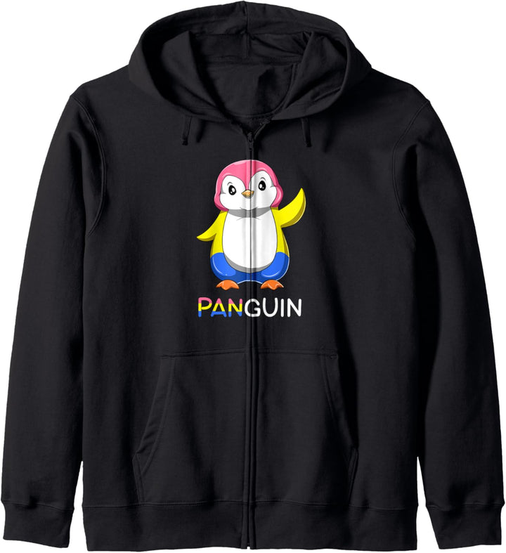 Süsser pansexueller Panguin Kapuzenjacke