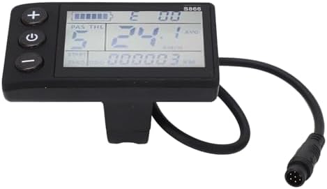 Elektrisches Fahrrad-LCD-Display, Wasserdicht, 6P-Anschluss, LCD-Panel-Teile, for Mountainbike-Umbau