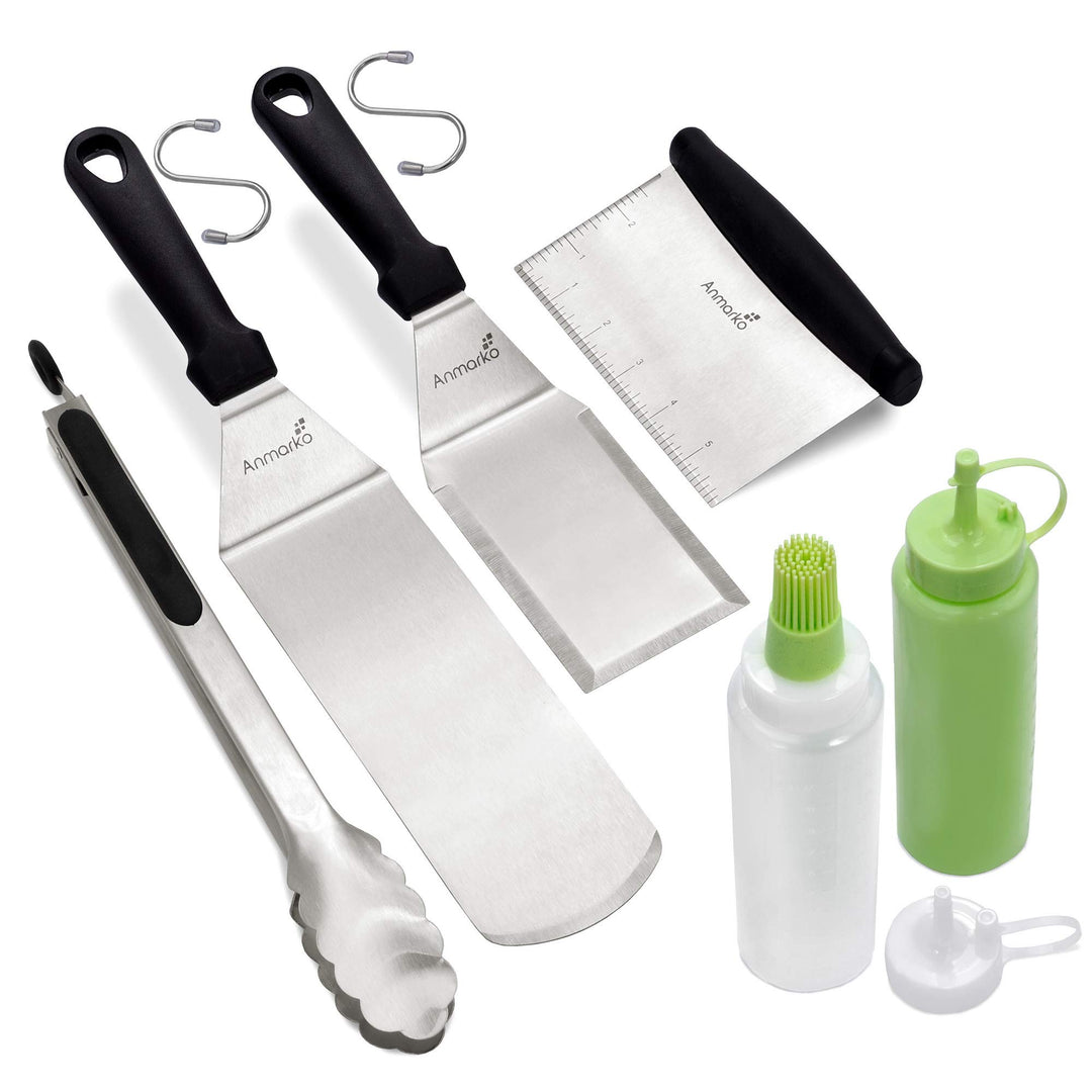 Exklusives Grillwender Set Plastic Handle Set (Tongs And Bottles), Plastic Handle Set (Tongs And Bot