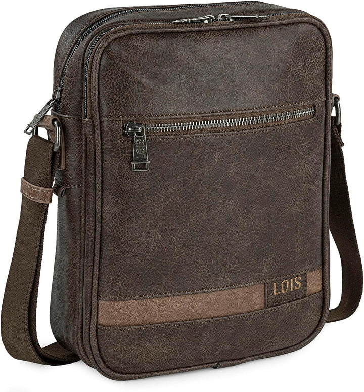 Lois - Umhängetasche Herren Klein mit verstellbarem riemen - Herren Umhängetasche Klein hergestellt