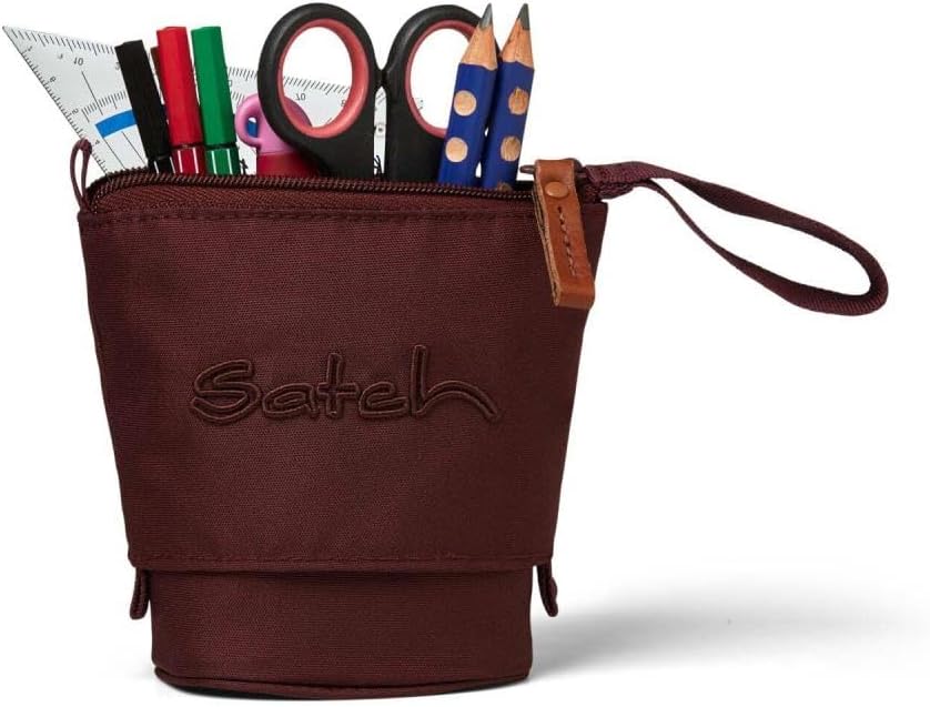 Satch Pack Pencil Slider Light Edition Schulrucksack Set 3tlg. inkl. Sportbeutel (Nordic Ruby), Nord