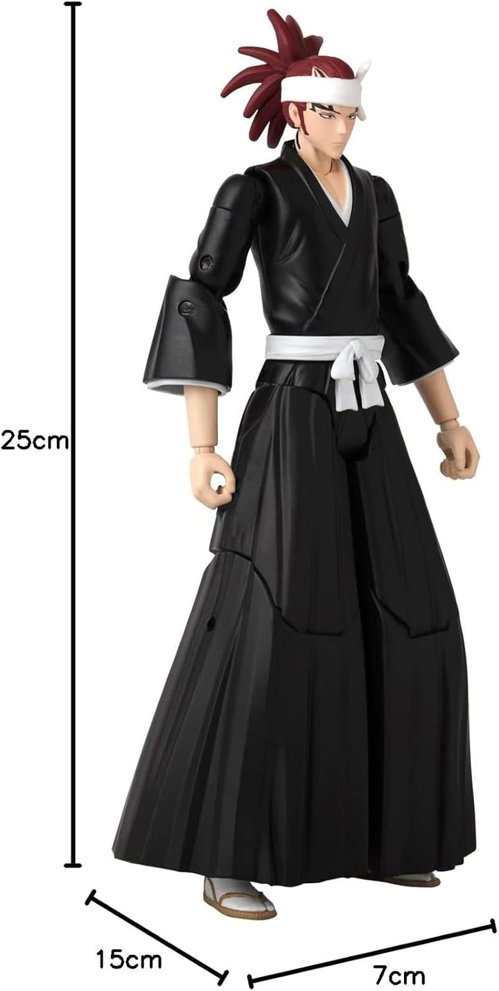 BANDAI – Anime Heroes - Bleach - Anime Heroes Figur 17 cm - Abarai Renji - 36972, Abarai Renji