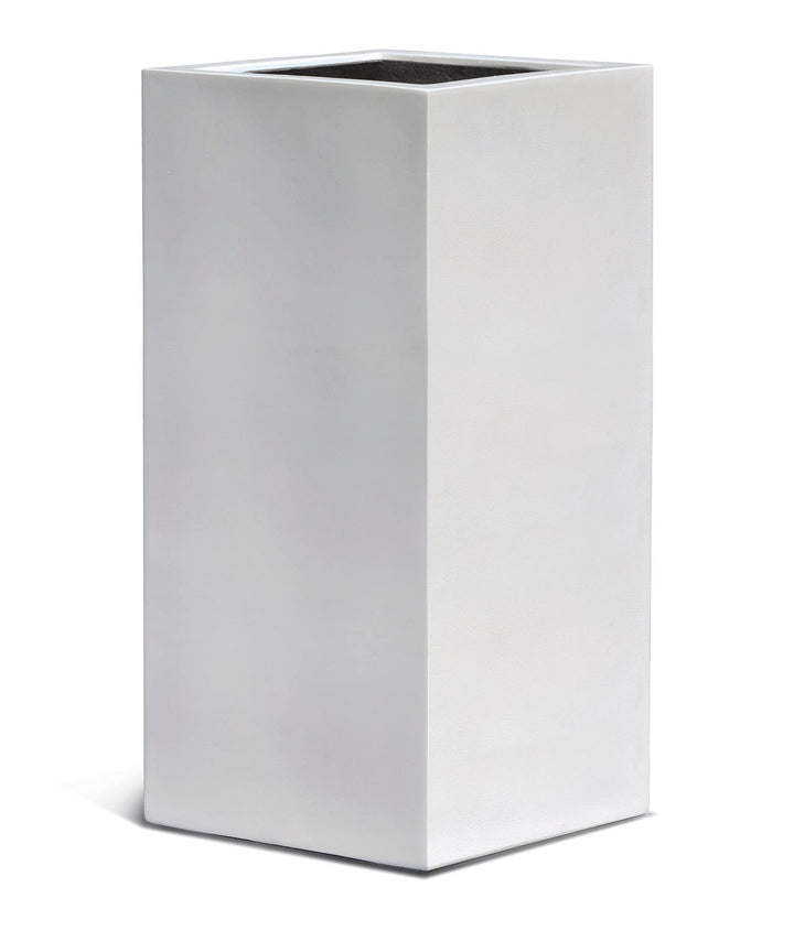 ESCHBACH® Pflanzkübel HIGH Cube 35 Weiss Quadratisch * 35 x 35 x 70 cm * 10 Jahre Garantie 35x35x70,