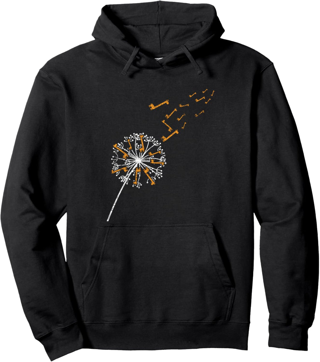 Pusteblume Giraffe Pullover Hoodie