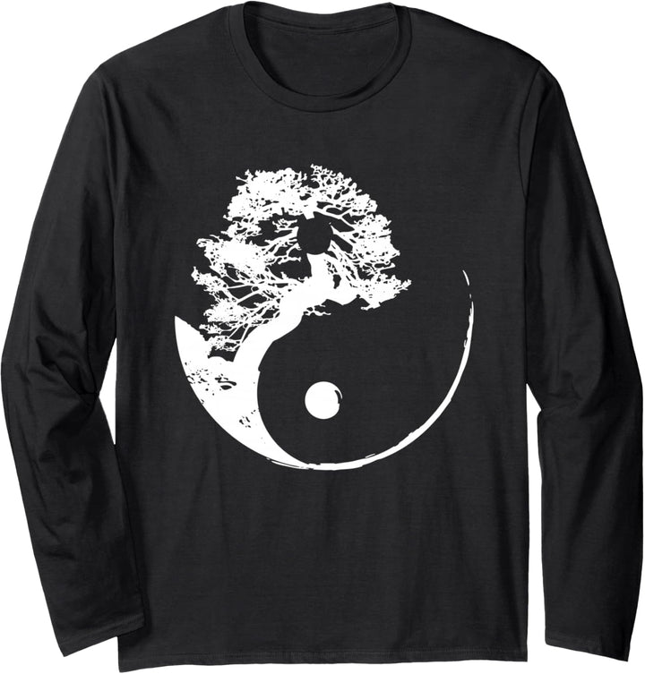 Qigong Chi Gong Quigong Chigong Yin Yang Langarmshirt