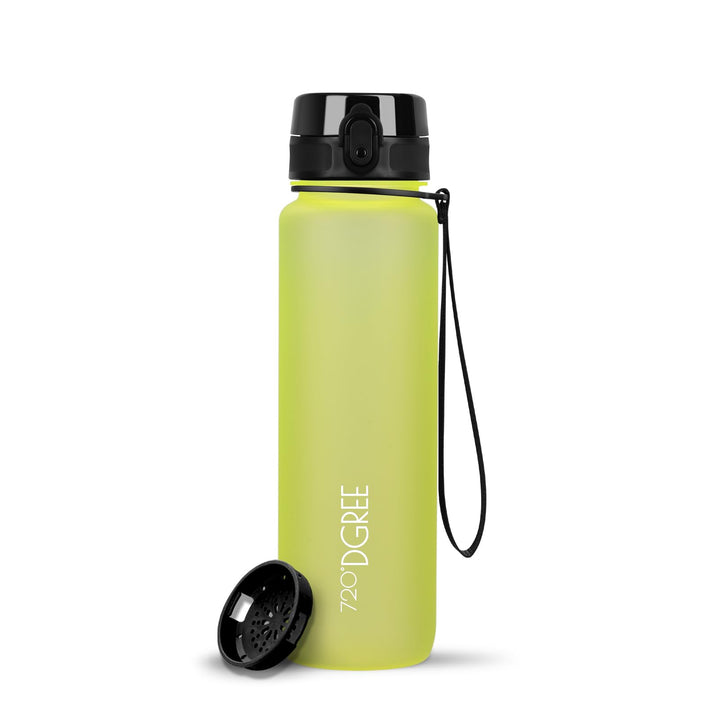 720°DGREE Trinkflasche “uberBottle“ +Sieb - 350ml, 500ml, 650ml, 1000ml, 1,5l, 2l - BPA-Frei - Wasse