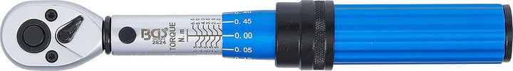 BGS 2824 | Drehmomentschlüssel | Abtrieb Aussenvierkant 6,3 mm (1/4") | 1 - 6 Nm | Drehmoment-Schlüs