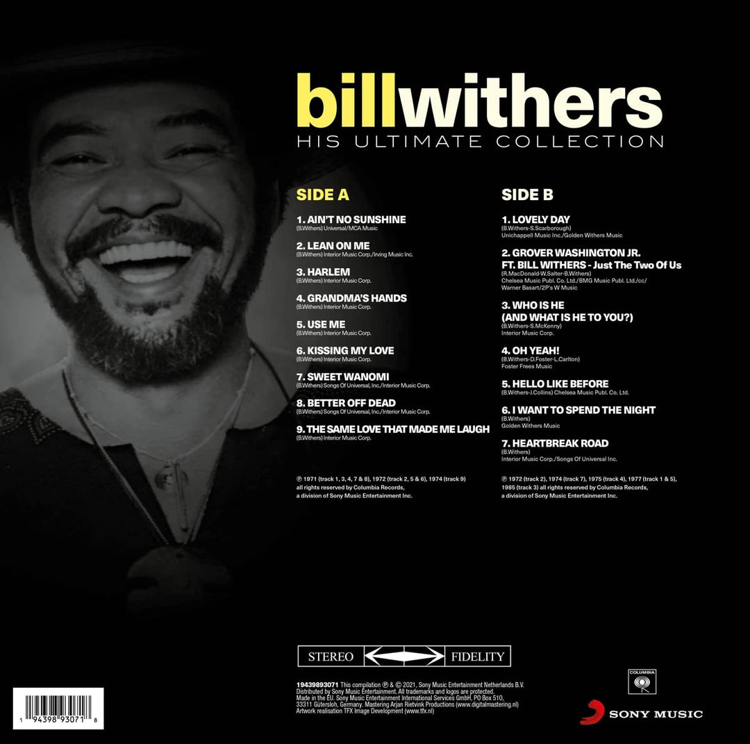 His Ultimate Collection, Vinyl