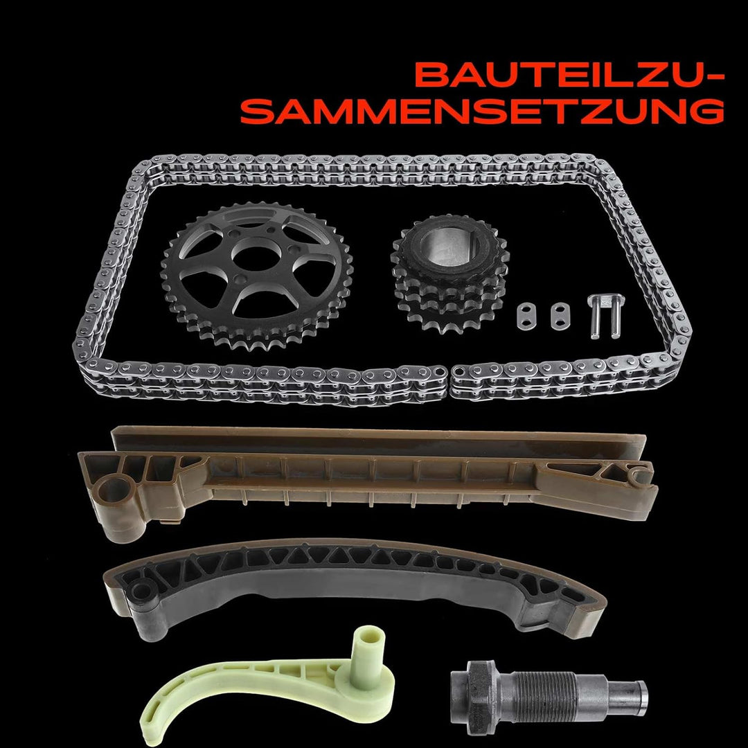 Frankberg Steuerkettensatz Kompatibel mit A-Klasse W168 A160 A170 Vaneo 414 1.7L 1998-2005 000993687