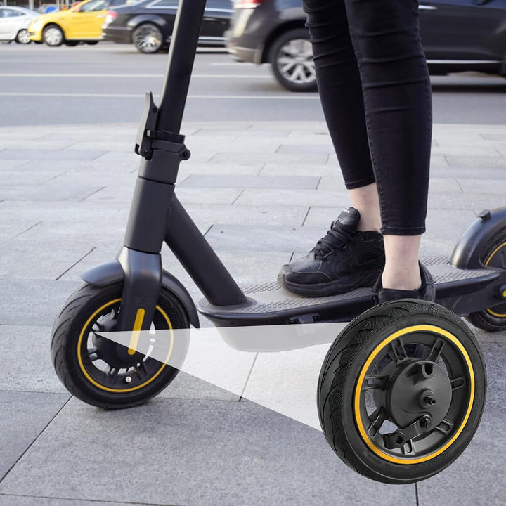 Elektroroller Vorderrad Für Ninebot Max G30, 60/70-6.5 Vakuumreifen Mit Trommelbremse, 10 Zoll Scoot