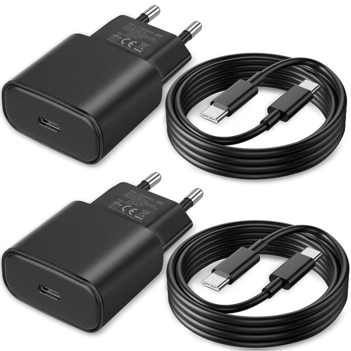 25W USB C Ladegerät Ladekabel für Samsung Galaxy S25 S24 S23 S22 S21 Ultra S20fe A56 A55 A54 A53 A52