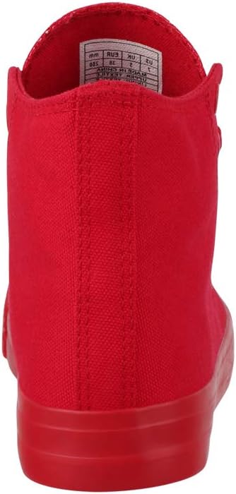 Elara Unisex Kult Sneaker | Bequeme Sportschuhe für Damen und Herren | High Top Textil Schuhe|Chunky