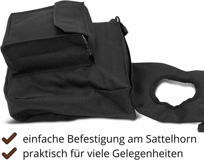 AMKA Hornpacktasche Horn Packtasche Satteltasche Westernsattel Vorderpacktasche