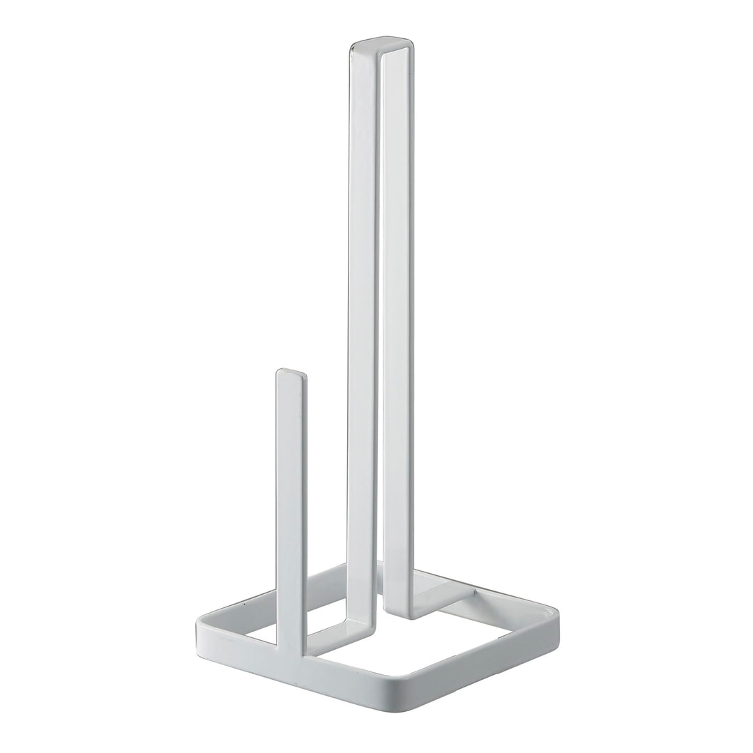 Yamazaki Tower Küchenrollenhalter aus Stahl - Küchenrollenständer, schmal, modern - 11 x 11 x 26,4 c