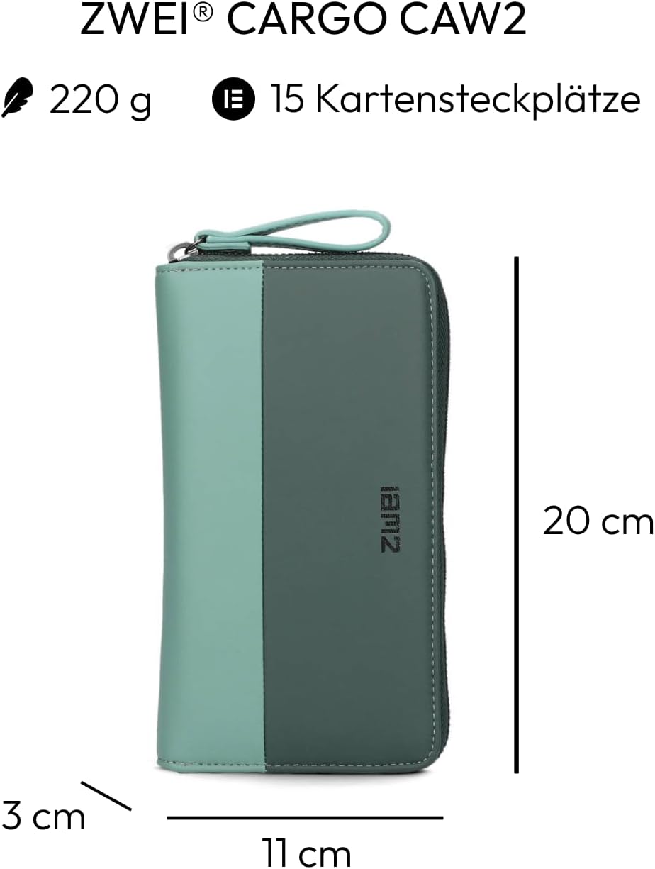 Zwei Cargo Wallet CAW2 Pine, Pine